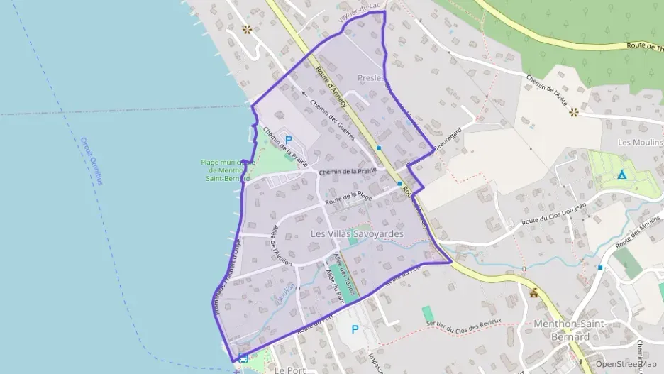 Appartement 58 m² trois pièces à vendre à Menthon-Saint-Bernard