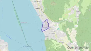 Appartement 58 m² trois pièces à vendre à Menthon-Saint-Bernard