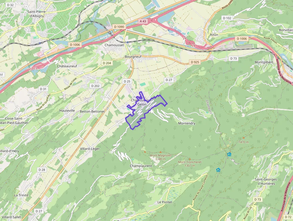 Appartement 65 m² trois pièces à vendre à Chamoux-sur-Gelon