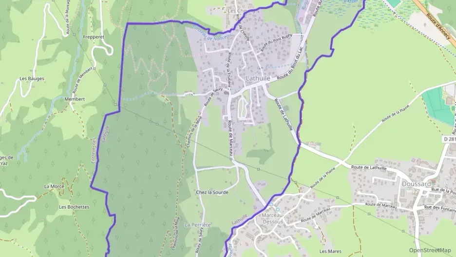 Appartement 56 m² deux pieces à vendre à Lathuile