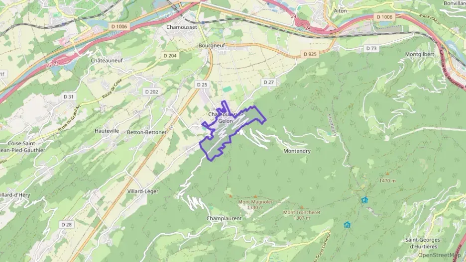 Appartement 52 m² deux pieces à vendre à Chamoux-sur-Gelon