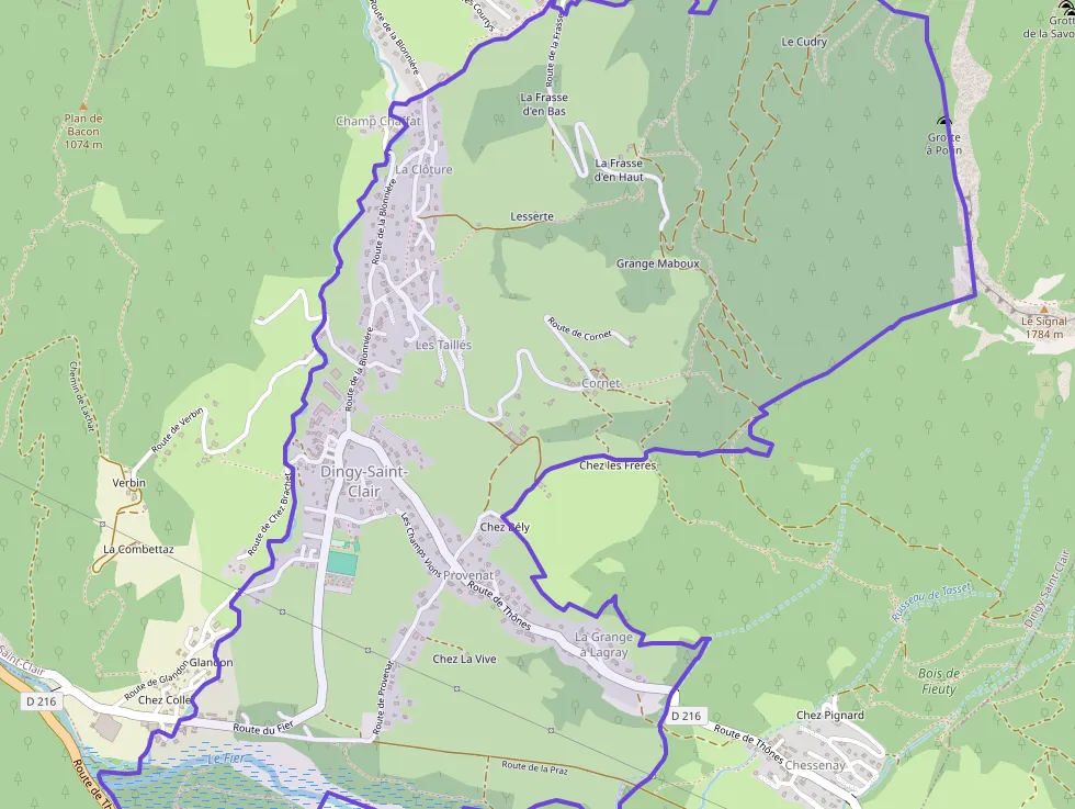 Appartement 61 m² trois pièces à vendre à Dingy-Saint-Clair