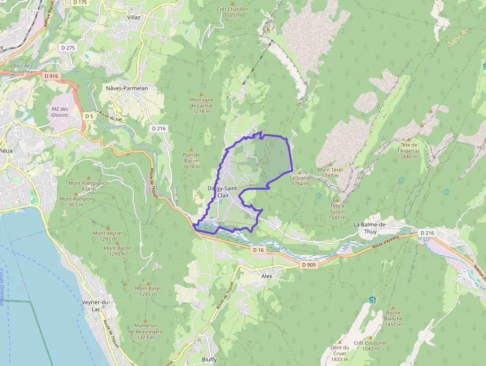 Appartement 61 m² trois pièces à vendre à Dingy-Saint-Clair