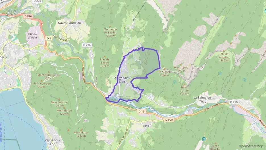 Appartement 59 m² trois pièces à vendre à Dingy-Saint-Clair