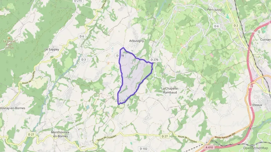 Appartement 73 m² trois pièces à vendre à Arbusigny