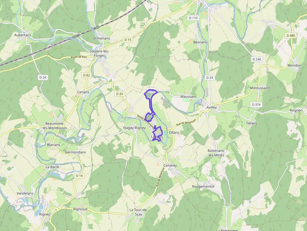 Appartement 120 m² quatre pièces à vendre à Larians-et-Munans