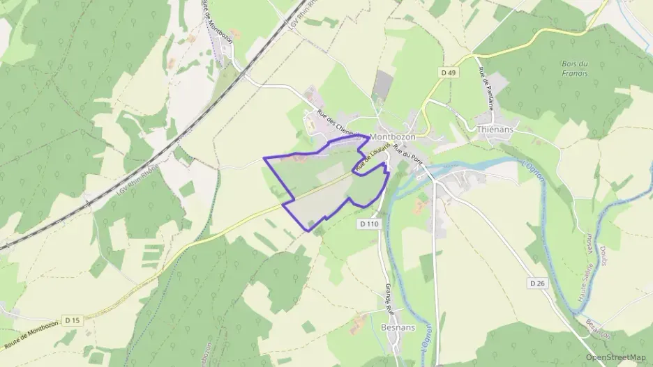 Appartement 18 m² une piece à vendre à Montbozon Appartement 18 m² une piece à vendre à Montbozon