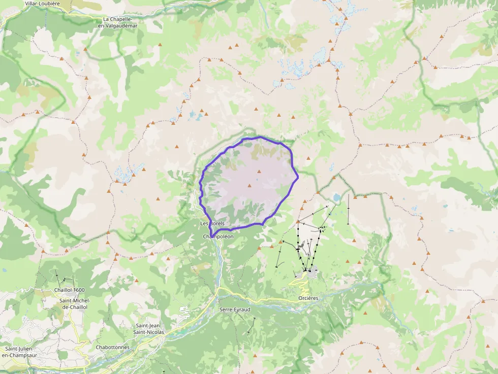 Appartement 50 m² une piece à vendre à Champoléon