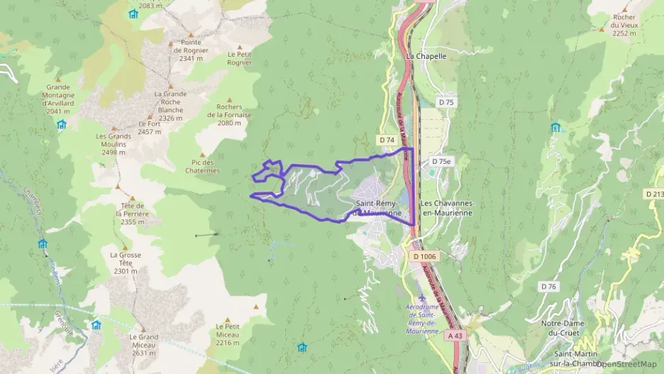 Appartement 69 m² quatre pièces à vendre à Saint-Rémy-de-Maurienne Appartement 69 m² quatre pièces à vendre à Saint-Rémy-de-Maurienne