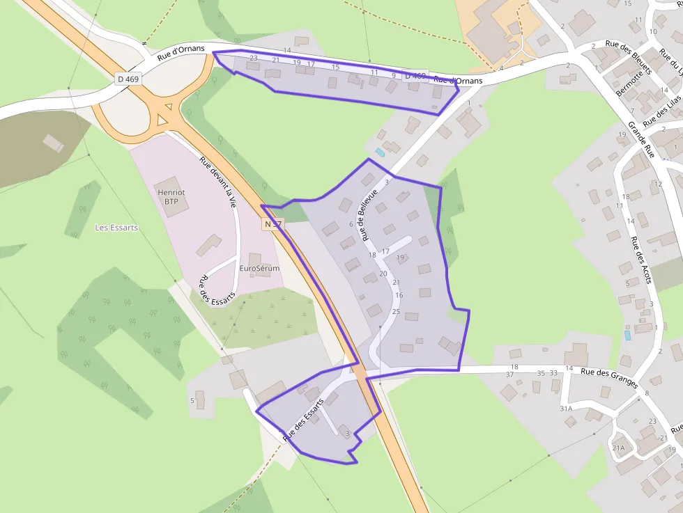 Appartement 101 m² quatre pièces à vendre à Étalans