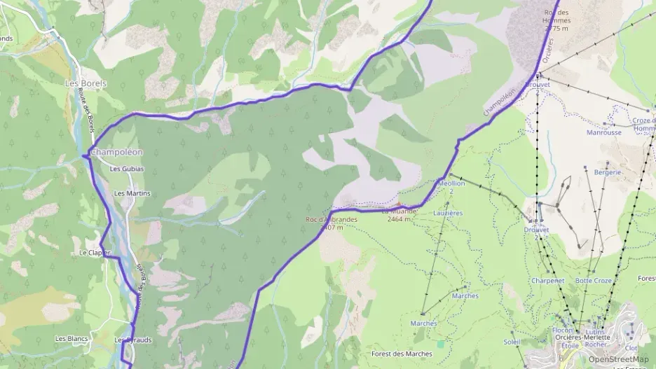 Appartement 66 m² quatre pièces à vendre à Champoléon Appartement 66 m² quatre pièces à vendre à Champoléon