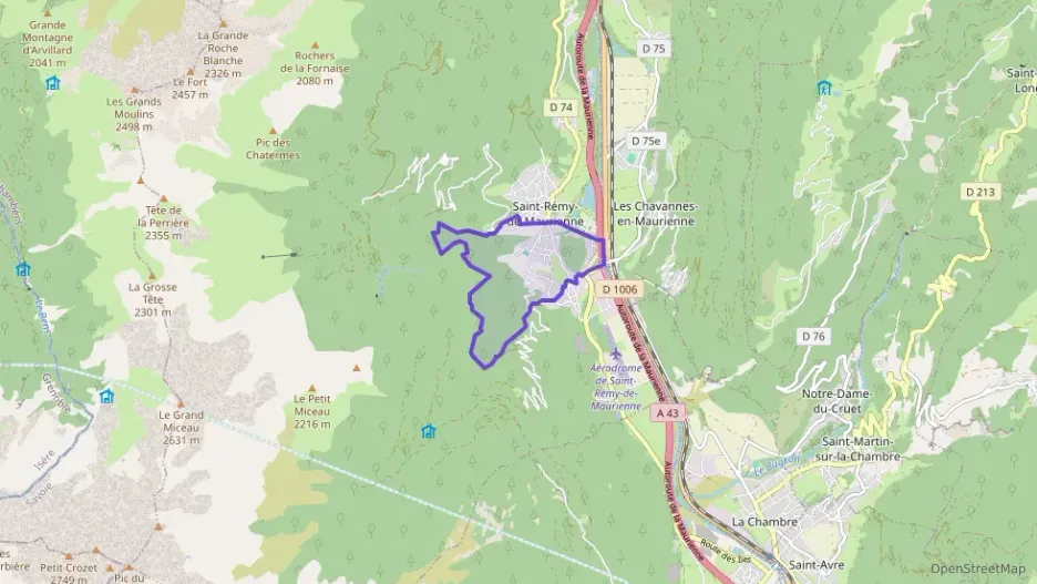 Appartement 70 m² trois pièces à vendre à Saint-Rémy-de-Maurienne Appartement 70 m² trois pièces à vendre à Saint-Rémy-de-Maurienne