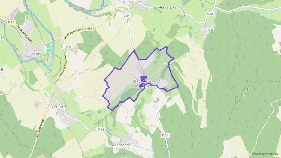 Appartement 70 m² une piece à vendre à Battenans-les-Mines