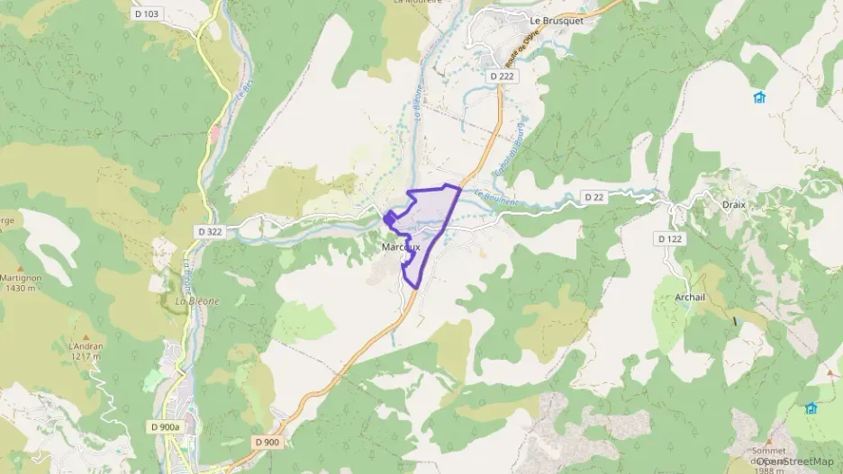 Appartement 52 m² deux pieces à vendre à Marcoux