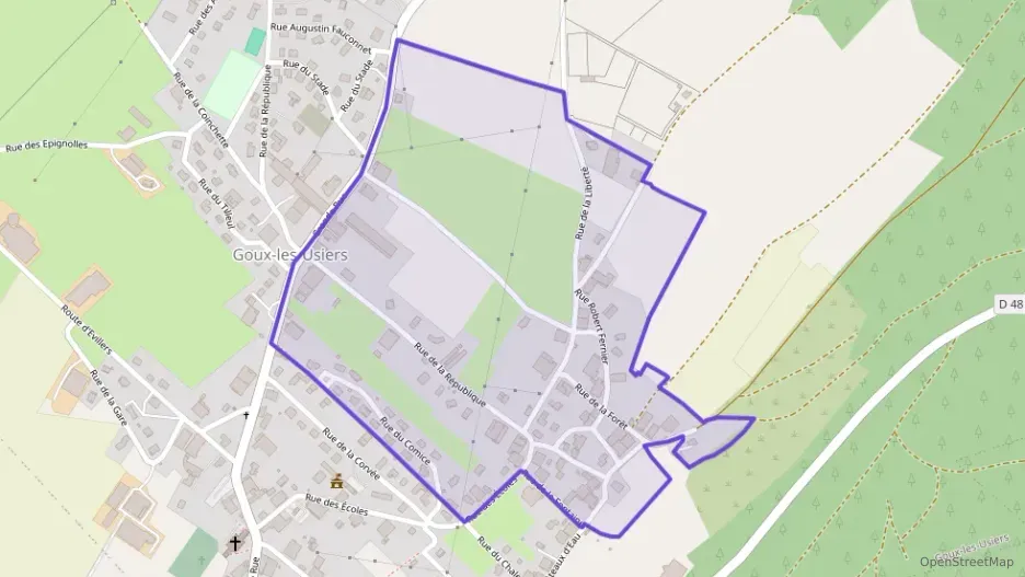 Appartement 74 m² trois pièces à vendre à Goux-les-Usiers