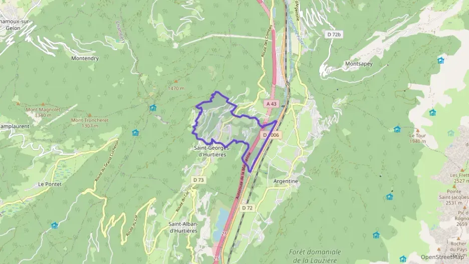 Appartement 26 m² trois pièces à vendre à Saint-Georges-d`Hurtières