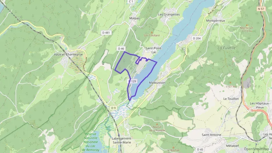 Appartement 71 m² trois pièces à vendre à Saint-Point-Lac