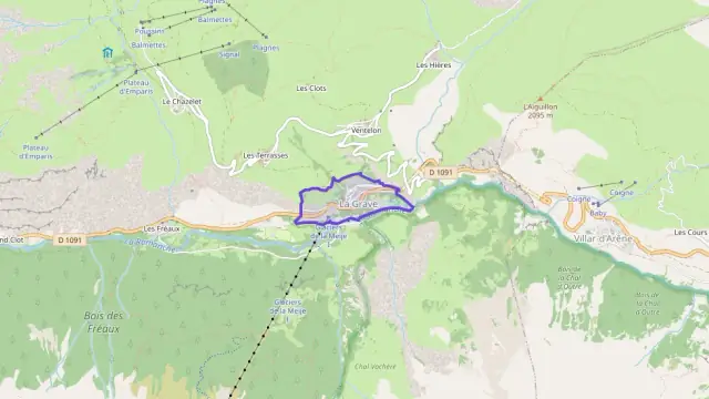 Appartement 28 m² une piece à vendre à La Grave