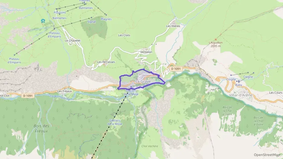 Appartement 85 m² quatre pièces à vendre à La Grave