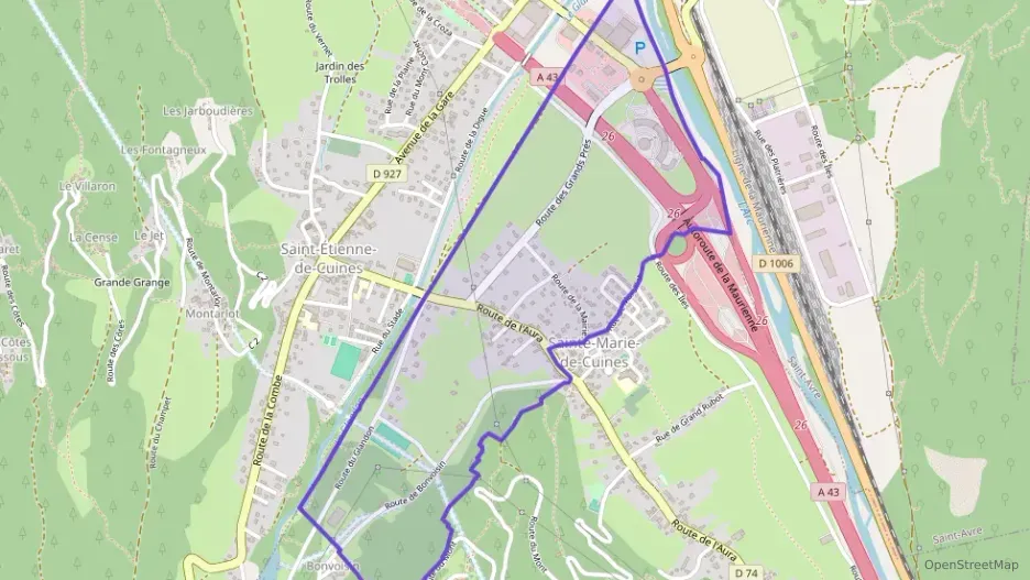 Appartement 42 m² deux pieces à vendre à Sainte-Marie-de-Cuines