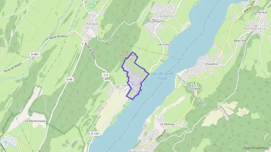 Appartement 90 m² trois pièces à vendre à Saint-Point-Lac