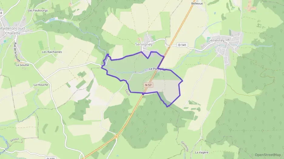 Appartement 50 m² deux pieces à vendre à Servigney Appartement 50 m² deux pieces à vendre à Servigney