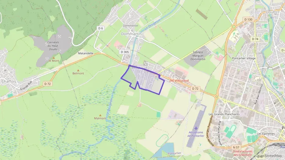 Appartement 87 m² quatre pièces à vendre à Houtaud