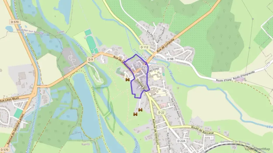 Appartement 63 m² deux pieces à vendre à Bayon Appartement 63 m² deux pieces à vendre à Bayon