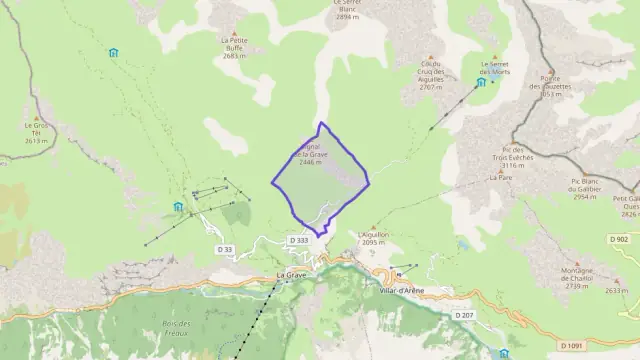 Appartement 70 m² quatre pièces à vendre à La Grave