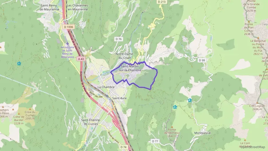 Appartement 103 m² quatre pièces à vendre à Saint-Martin-sur-la-Chambre