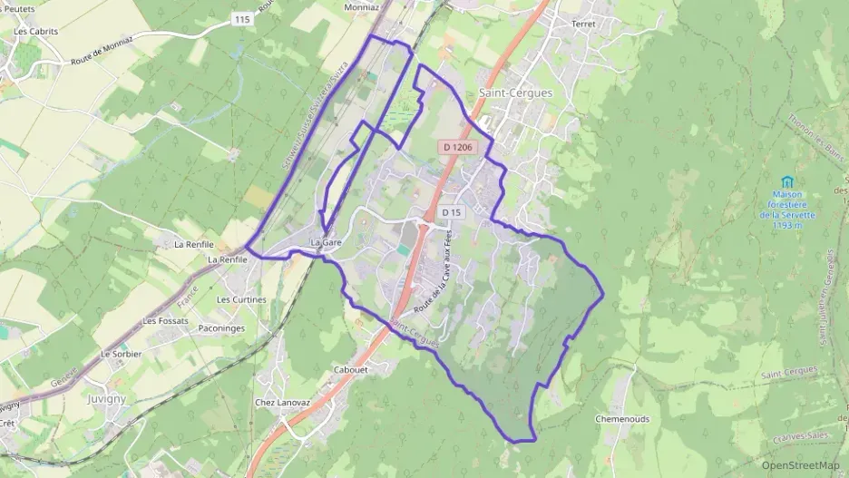 Appartement 64 m² trois pièces à vendre à Saint-Cergues