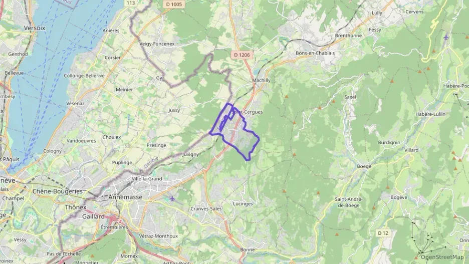 Appartement 64 m² trois pièces à vendre à Saint-Cergues