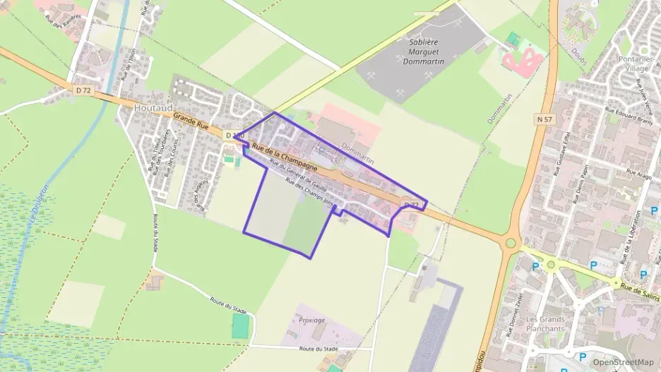 Appartement 88 m² trois pièces à vendre à Houtaud