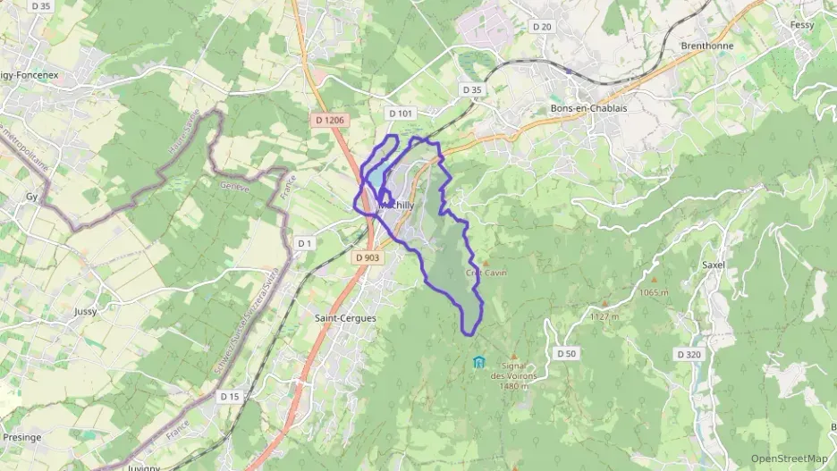 Appartement 70 m² trois pièces à vendre à Machilly