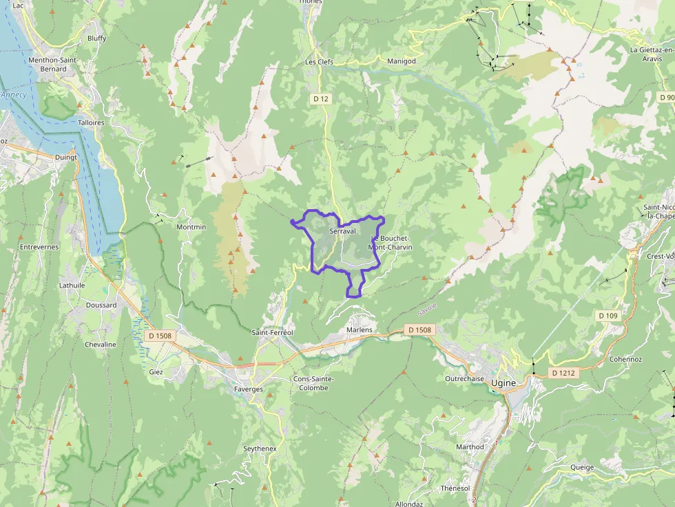 Appartement 56 m² trois pièces à vendre à Serraval