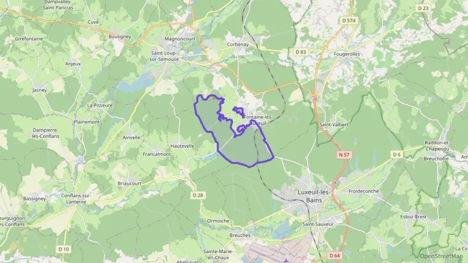 Appartement 47 m² deux pieces à vendre à Fontaine-lès-Luxeuil