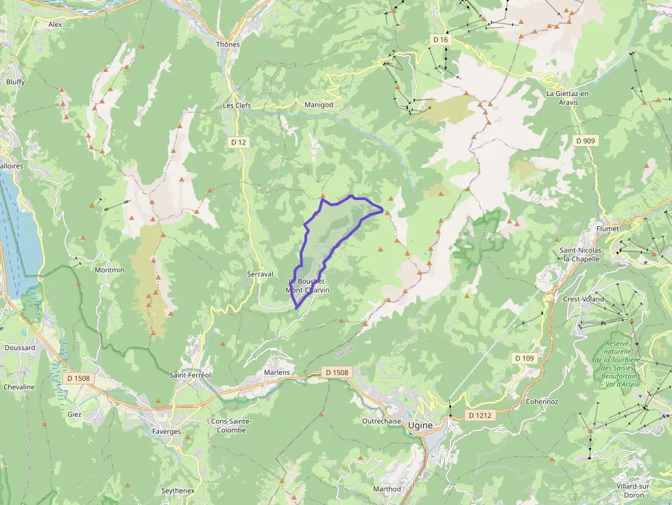 Appartement 73 m² trois pièces à vendre à Le Bouchet-Mont-Charvin