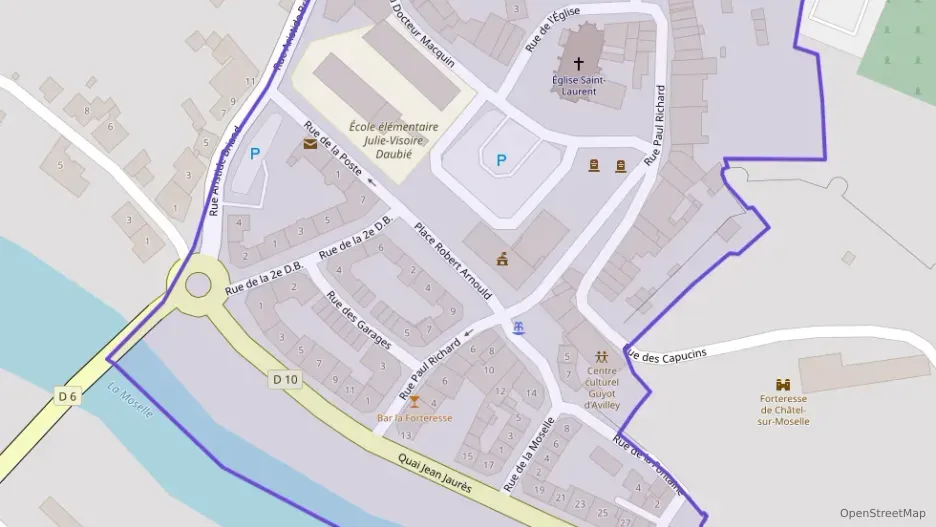 Appartement 53 m² trois pièces à vendre à Châtel-sur-Moselle Appartement 53 m² trois pièces à vendre à Châtel-sur-Moselle