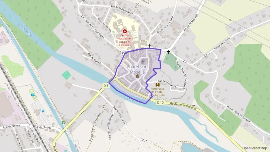 Appartement 53 m² trois pièces à vendre à Châtel-sur-Moselle Appartement 53 m² trois pièces à vendre à Châtel-sur-Moselle