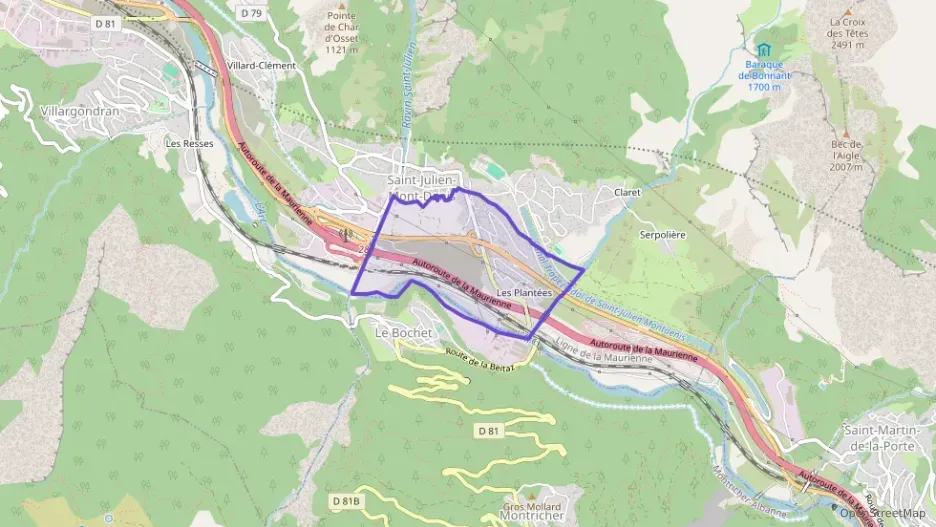 Appartement 60 m² trois pièces à vendre à Saint-Julien-Mont-Denis