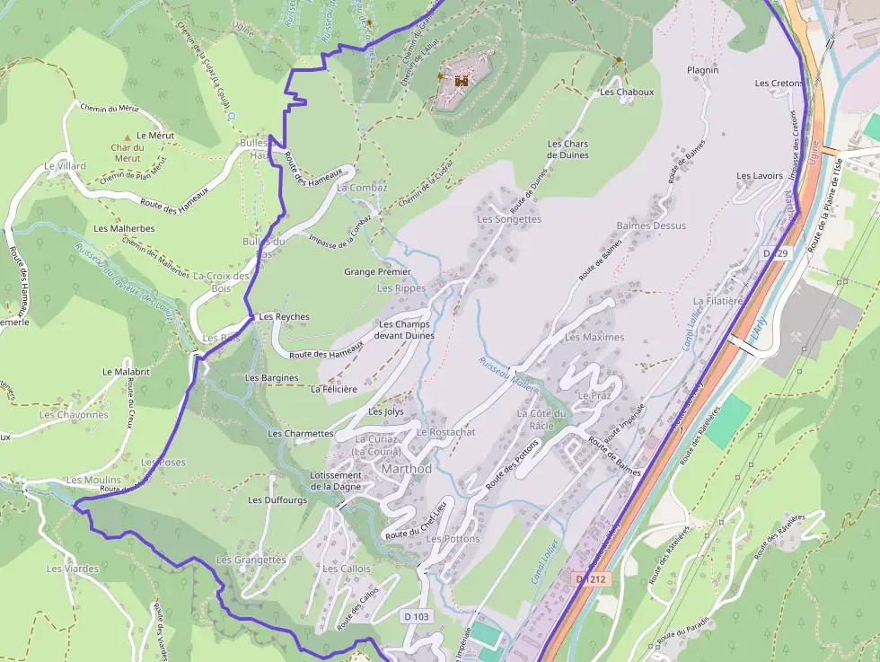 Appartement 72 m² trois pièces à vendre à Marthod
