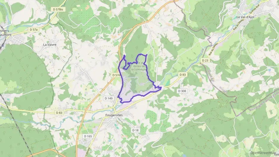 Appartement 60 m² trois pièces à vendre à Fougerolles-Saint-Valbert