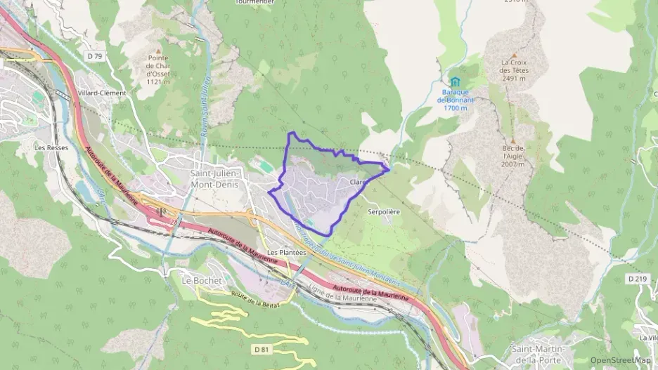 Appartement 51 m² trois pièces à vendre à Saint-Julien-Mont-Denis