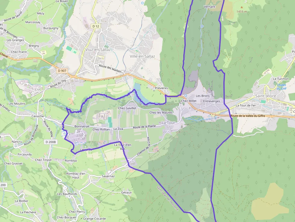 Appartement 90 m² quatre pièces à vendre à La Tour