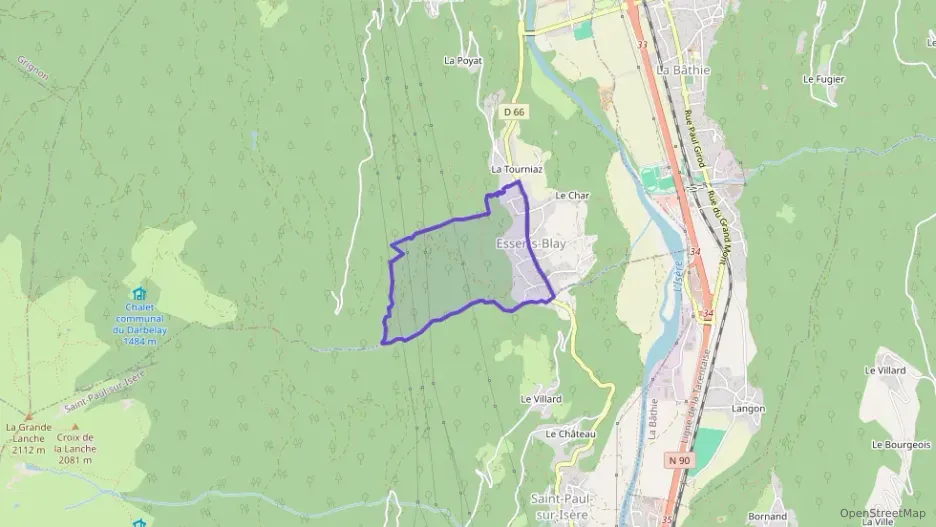 Appartement 70 m² quatre pièces à vendre à Esserts-Blay Appartement 70 m² quatre pièces à vendre à Esserts-Blay