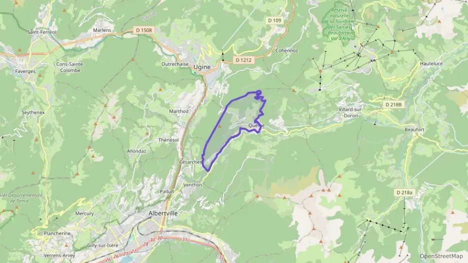 Appartement 79 m² trois pièces à vendre à Queige Appartement 79 m² trois pièces à vendre à Queige