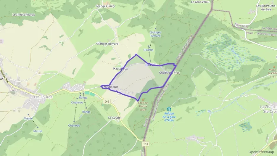 Appartement 117 m² cinq pièces à vendre à Les Fourgs