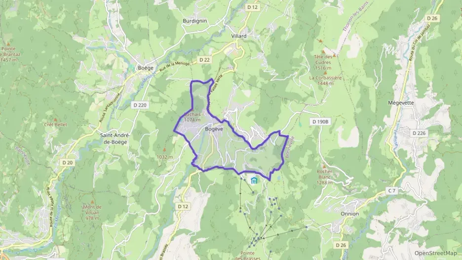 Appartement 29 m² deux pieces à vendre à Bogève