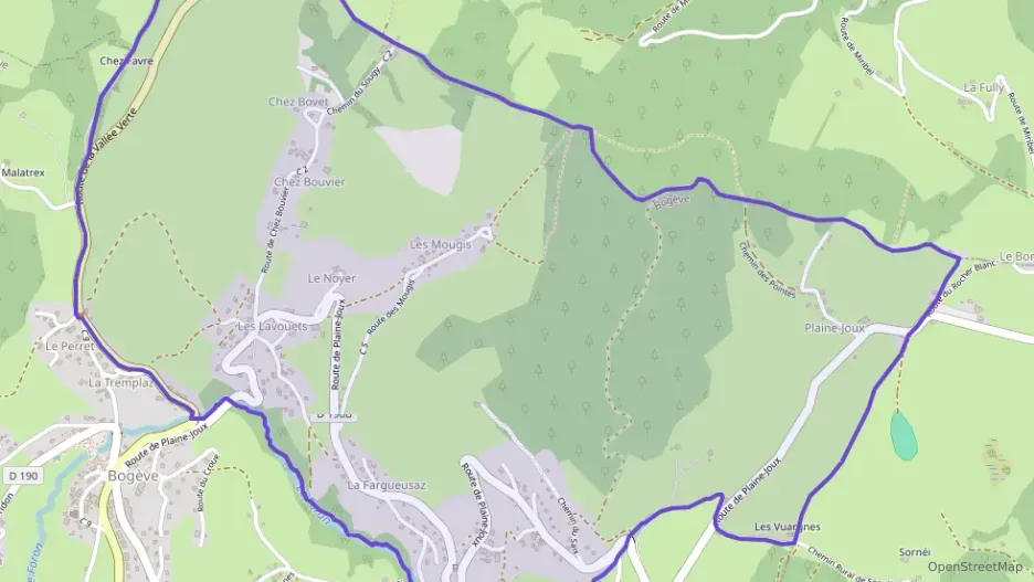 Appartement 58 m² trois pièces à vendre à Bogève