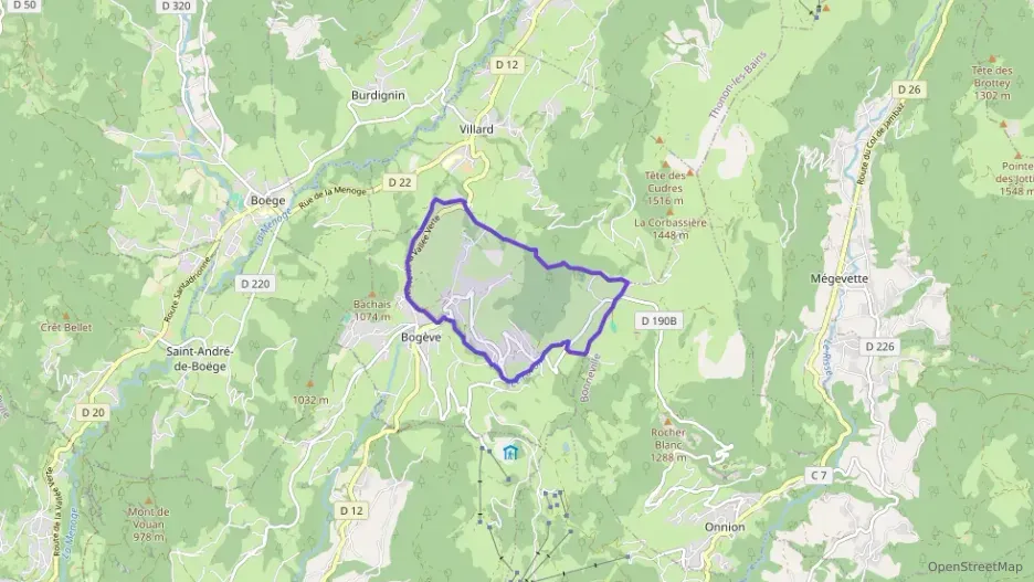 Appartement 58 m² trois pièces à vendre à Bogève